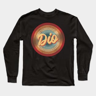 Dio Vintage Circle Long Sleeve T-Shirt